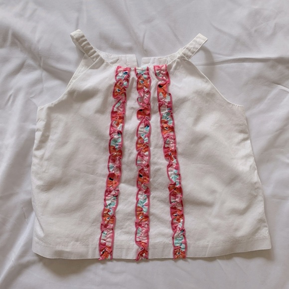 Janie and Jack white tank top, size 18-24 months - Picture 1 of 7